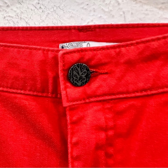 Prana Women's Straight Leg Jeans - Red - Picture 4 of 8